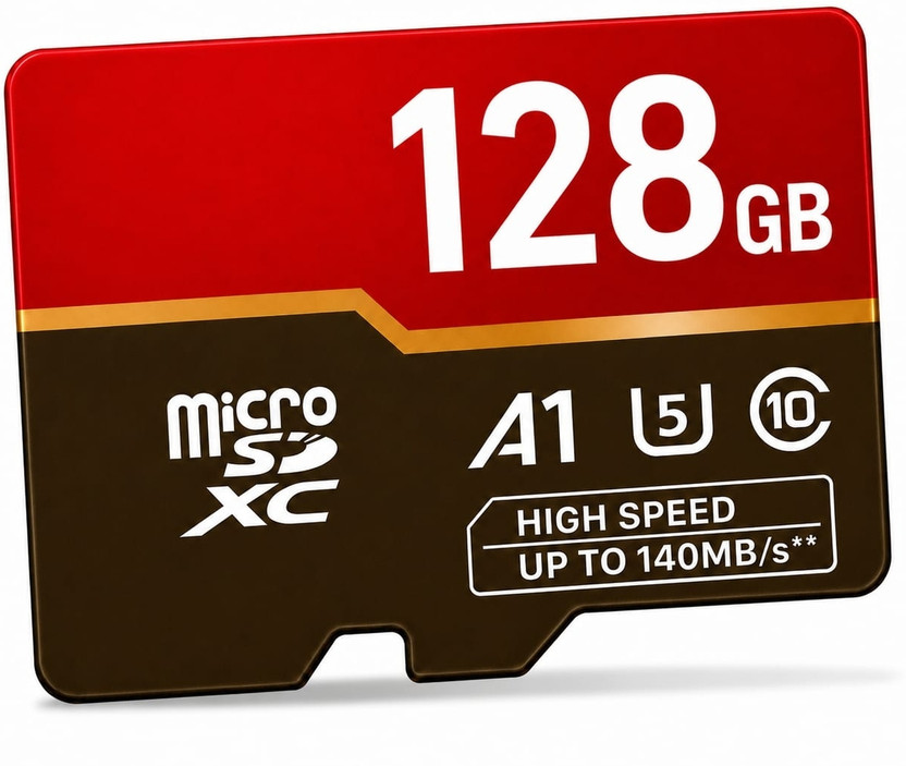 Globalization Micro SDXC Micro UDHC I Card 128 GB MicroSDXC Class 10 140 MB/s  Memory Card Compatible with Gaming Console, Computer, Tablet, Camera, Mobile