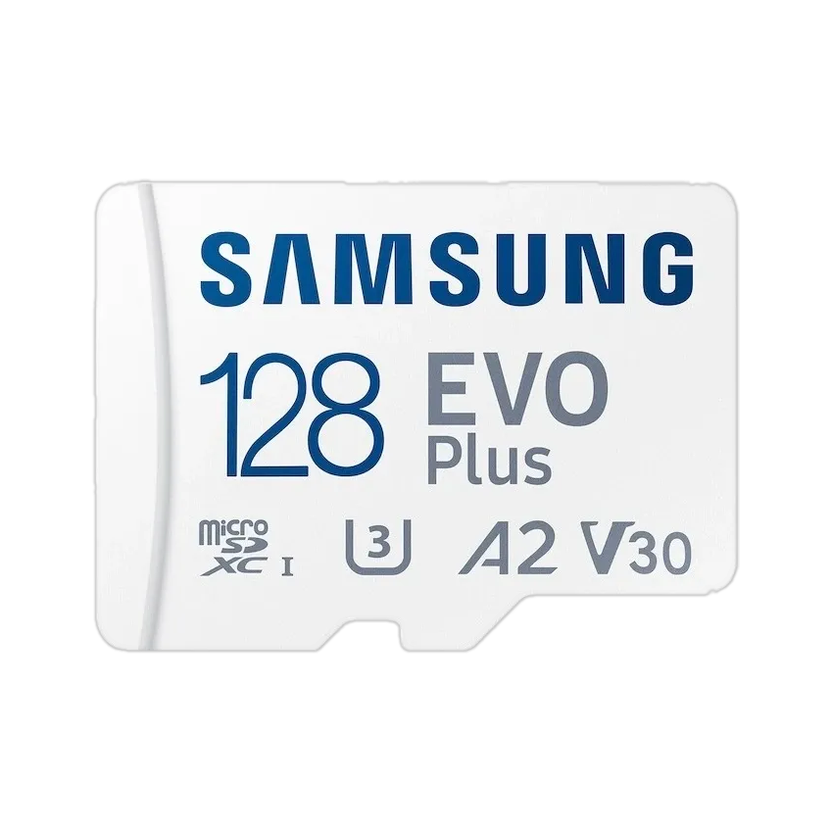 SAMSUNG MB-MC128SA/IN EVO Plus 128 GB MicroSDXC Class 10 160 MB/s  Memory Card Compatible with Camera, Computer, Gaming Console, Mobile, Tablet(With Adapter)