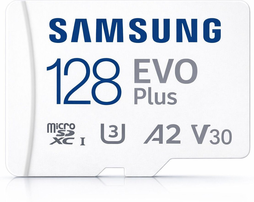 Sumsung EVO Plus 128 GB EVO EVO Plus 128 GB MicroSDXC Class 10 130 MB/s  Memory Card Compatible with Mobile