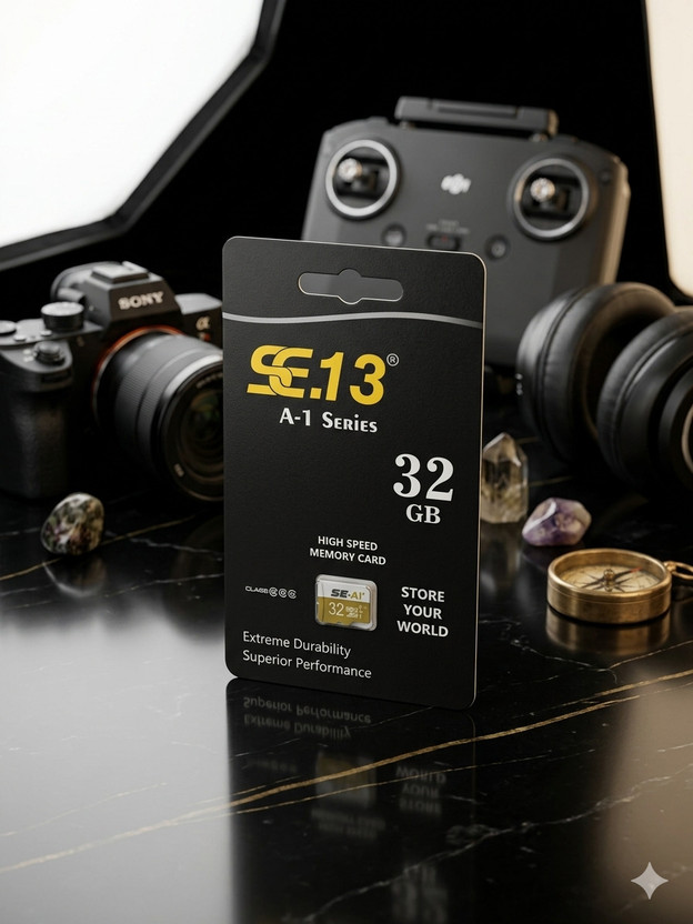 SE.13 A-1 Series A-1 32 GB MMC Class 10 100 MB/s  Memory Card Compatible with Mobile