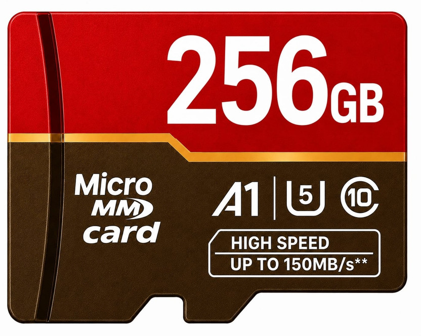 Krishna interprises Micro SDXC Micro 256 GB SDXC UHS-I Card Class 10 150 MB/s  Memory Card Compatible with Gaming Console, Computer, Tablet, Camera, Mobile