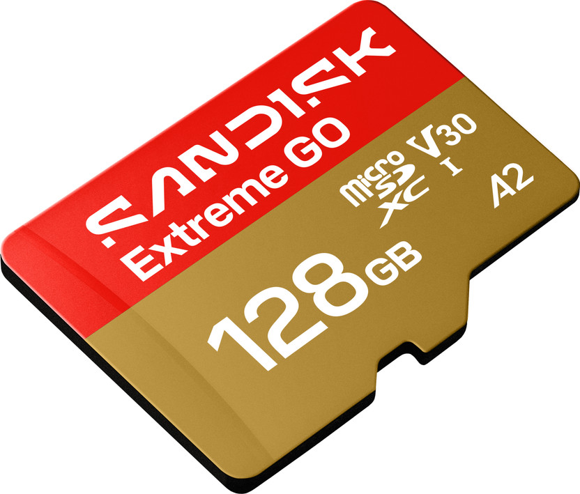 SanDisk SDSQXGN-128G-GN6MN SANDISK Extreme GO microSDXC UHS-I Card 128 GB MicroSDXC Class 10 240 MB/s  Memory Card Compatible with Mobile, Computer, Tablet, Camera, Gaming Console
