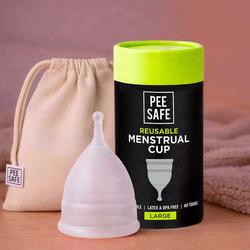 Pee Safe Large Reusable Menstrual Cup(Pack of 1)