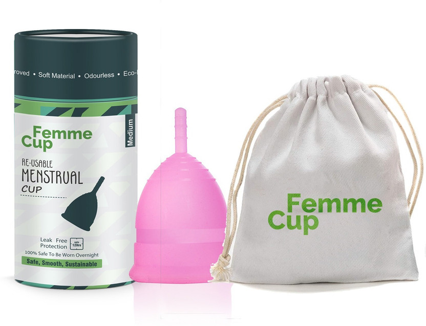 FemmeCup Medium Reusable Menstrual Cup(Pack of 1)