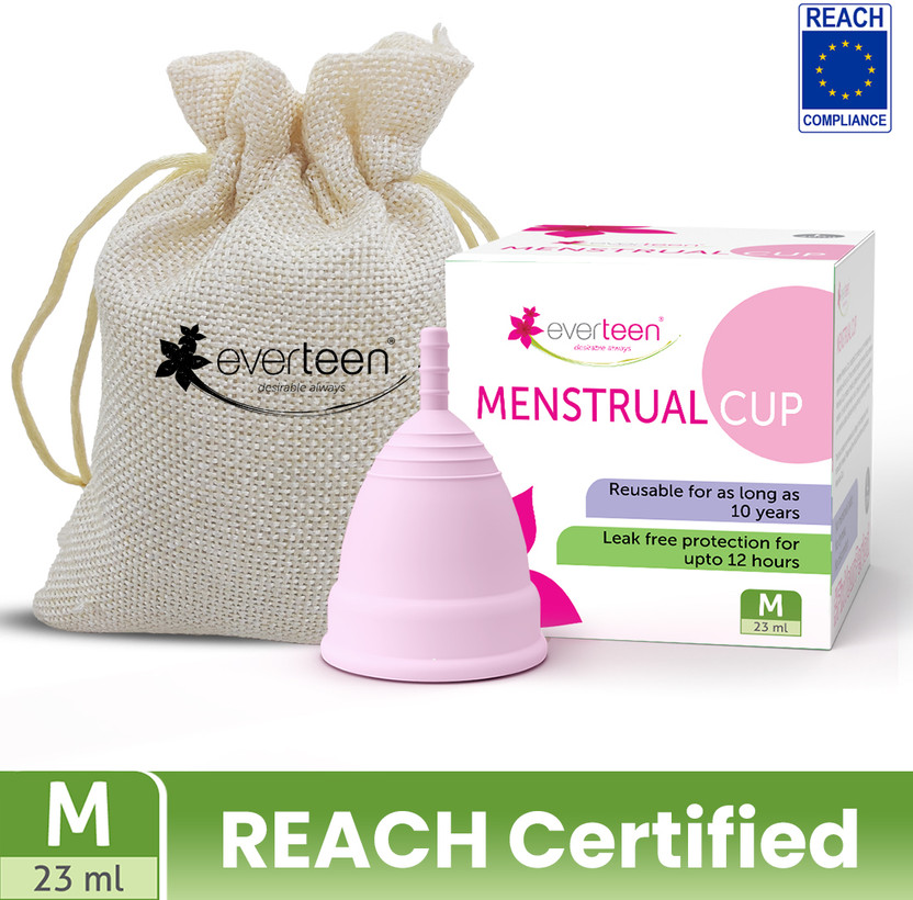 everteen Medium Reusable Menstrual Cup(Pack of 1)