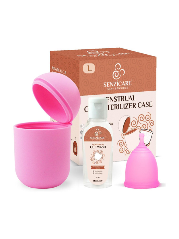 senziwash Large Reusable Menstrual Cup(Pack of 1)