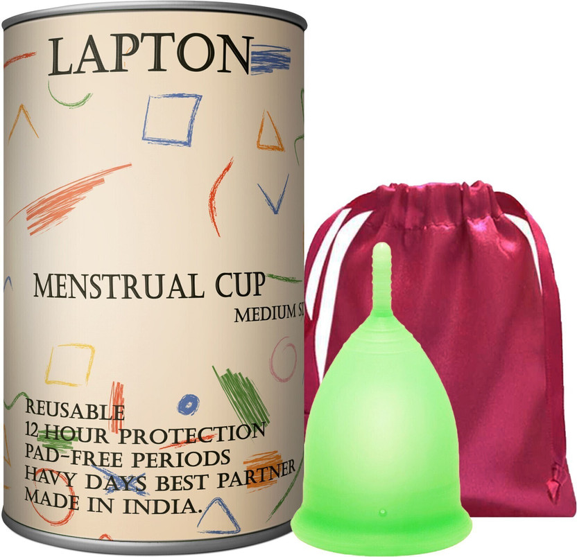 LAPTON Medium Reusable Menstrual Cup(Pack of 1)