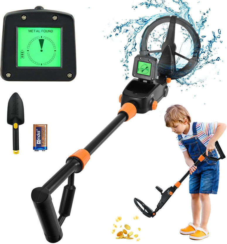 WENGONVILA Gold Detector Kids | Portable Gold Finder | Waterproof Coil | Adjustable Tool Advanced Metal Detector