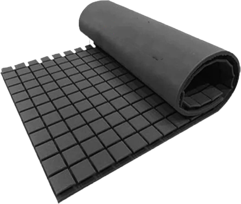 Urban Infotech 6x3 Sheet Turbo Soundproofing Acoustic Foam Panels Control Echo & Reverb Noise Reducer(Black)
