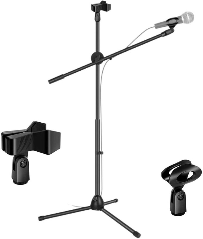 Corslet Microphone Stand GH-201 Mic Stand for Singing Recording Studio Mic Stand Microphone Stand(Black)