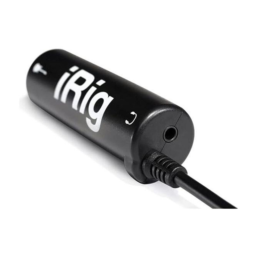 SAJAG Audio Interface AMP iRig from for iPod Touch, iPhone, and iPad Micro Phone Connecter(Black)