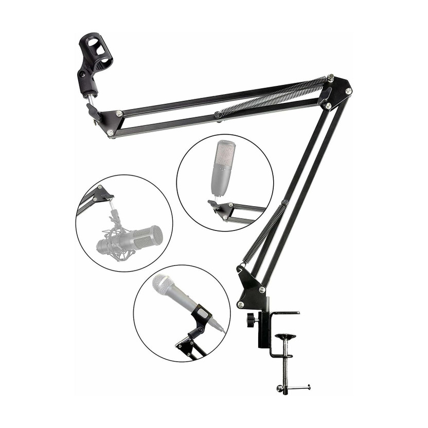 KADENCE KADENCE NB35 Adjustable Suspension Boom Scissor Accessories Mic Stand.(Black) - Flipkart Deal