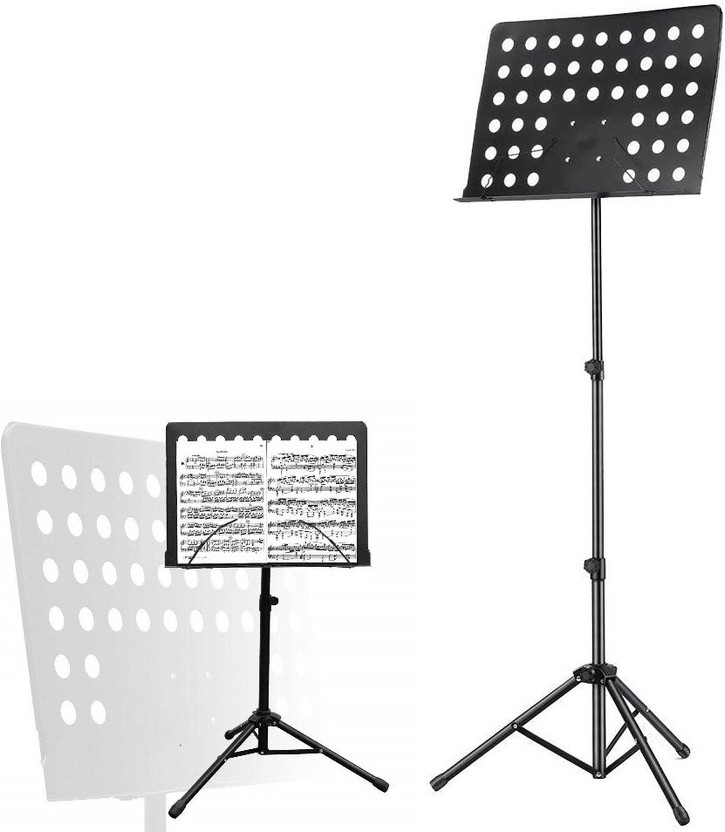 Techtest Music Notation Stand, Music Stand, Notation Stand, Music Book Stand Music Book Stand(Black)