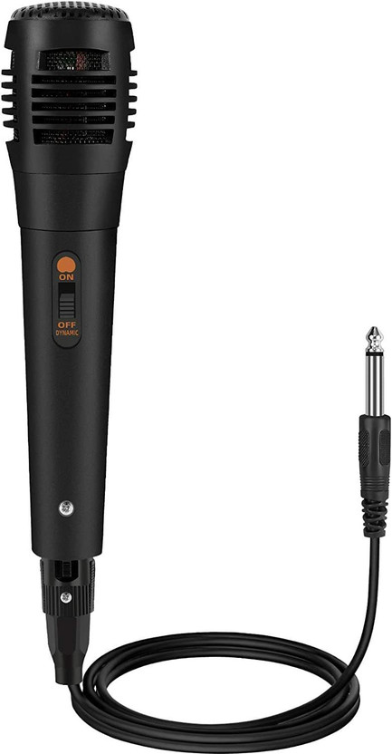 KH Professional Handheld dynamic Multi-Purpose microphone cable(Black)