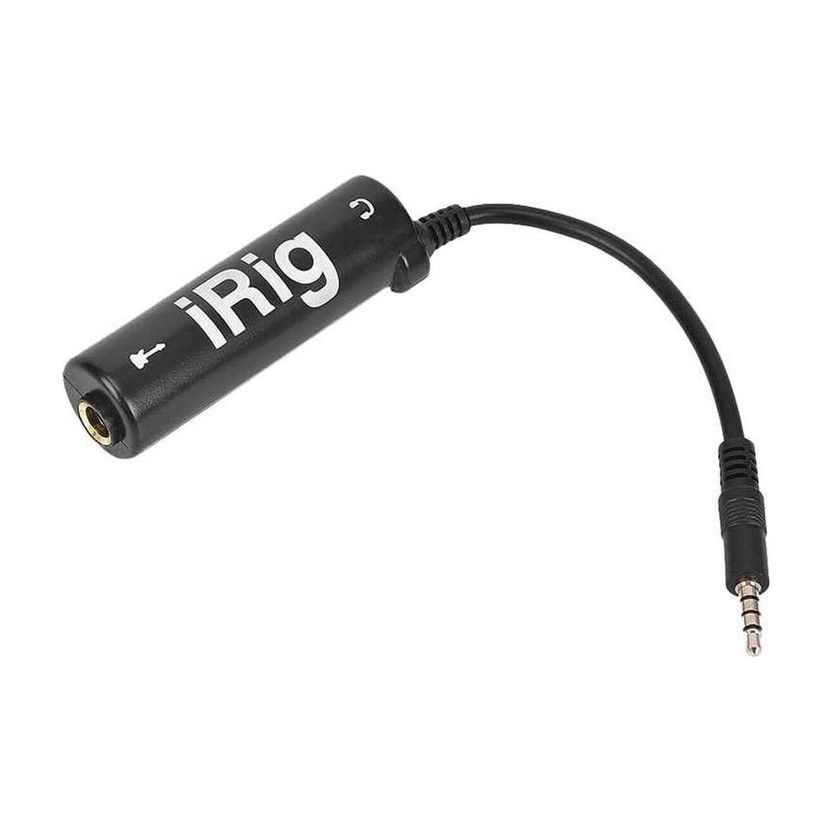 ASTIKAYA Audio Interface AMP iRig from for iPod Touch, iPhone, and iPad, 7 X 2 X 2 cm, Audio Interface