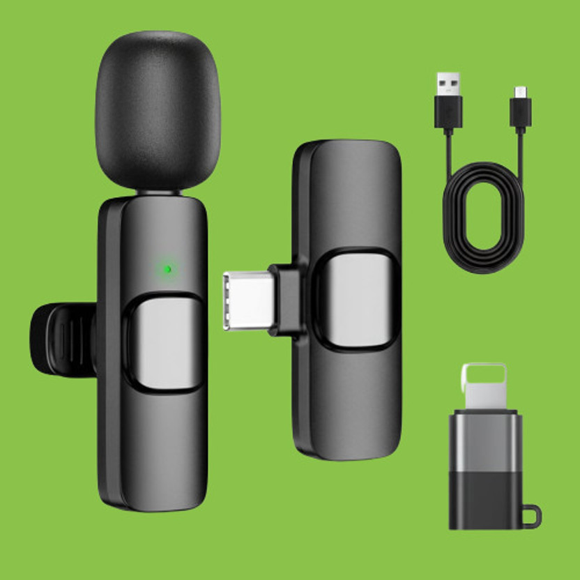 Gentle e kart Wireless, Noise-Free for Vlogging & Streaming Camera Microphone