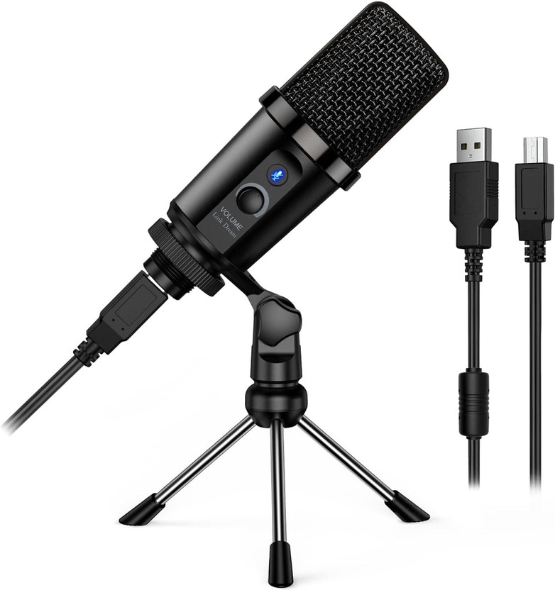 Carecase Carecase USB Microphone Mic for Streaming, Recording, Zoom, For PC, Laptop, Desktop dm19 Microphone - Flipkart Deal