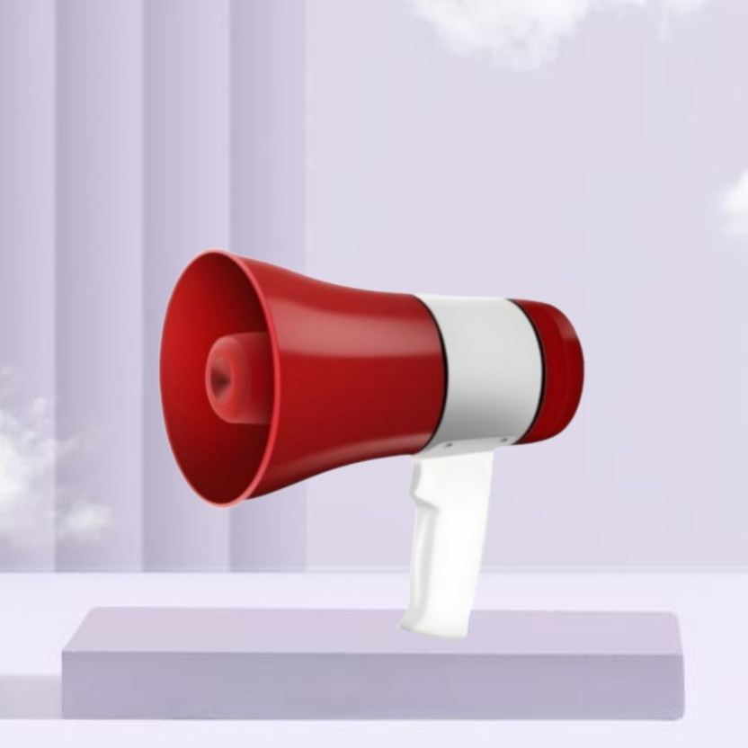 SACRO Handheld Megaphone with Siren, Microphone & Rechargeable for Outdoor EventsA159 Handheld Megaphone with Siren, Microphone & Rechargeable for Outdoor EventsC159 Outdoor PA System(500 W)