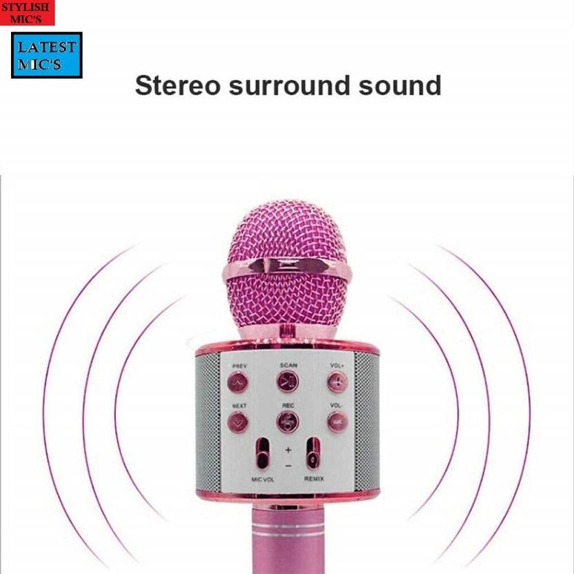 Stybits S233 ULTRA WS858WIRLESS Handheld MIC& SPEAKER COLOR MAY VARY