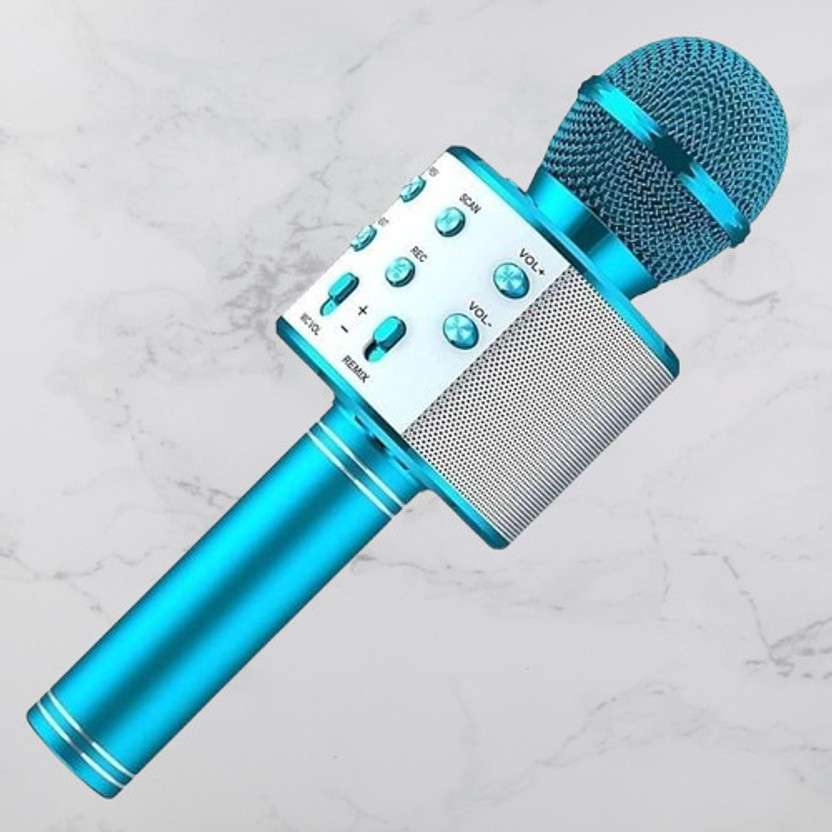 Seraphic Wireless Microphone with Speaker, Mic for Singing with Echo Microphone