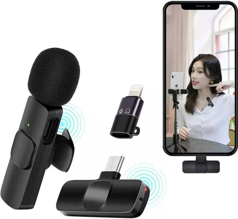 Urban Infotech K8 Wireless Lavalier Collar Mic Noise Reduction for