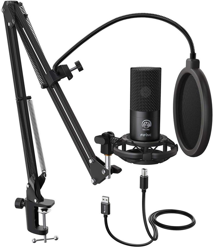 Fifine T669 Condenser USB Microphone Kit Microphone
