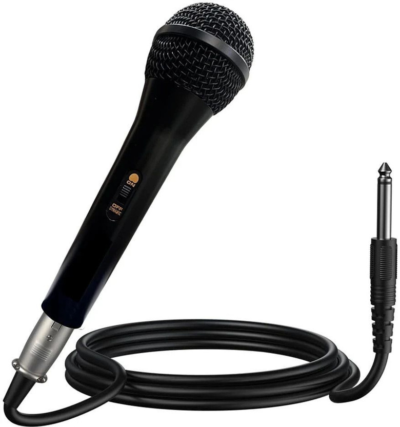 AMG Music Handheld Mic,Dynamic Vocal Microphone with xlr to 1/4" Cable for Karaoke Singing Microphone