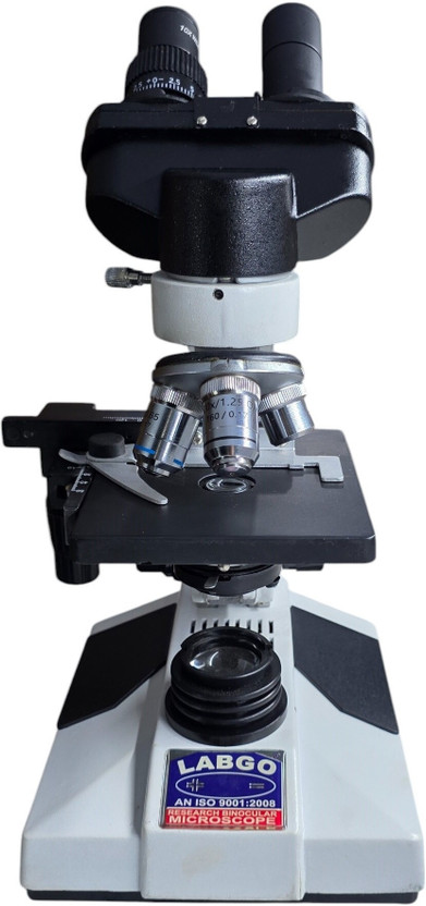 Labgo Binocular Research Microscope/Trinocular Microscope with led semi Microscope Slide Box