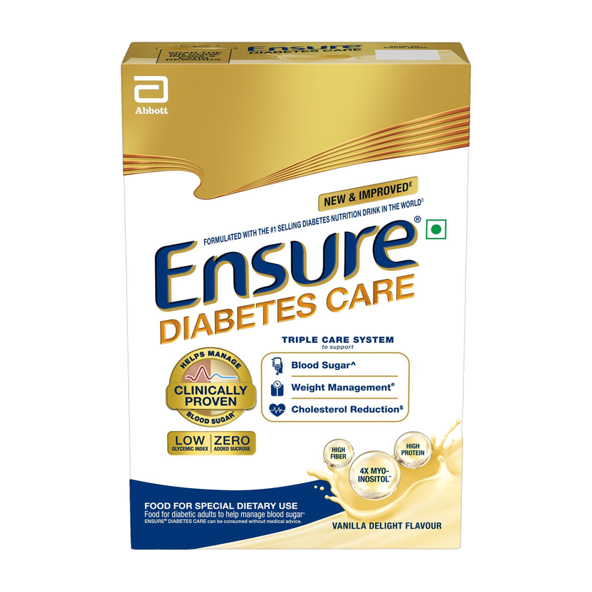 ENSURE ENSURE Diabetes Care-High Protein, High Fibre & 4X Myo-Inositol(375 g) - Flipkart Deal