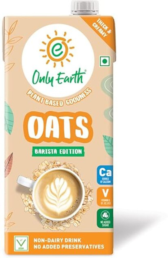 Only Only Earth Oats Drink Barista Edition Unsweetened Plant Based(1 L) - Flipkart Deal