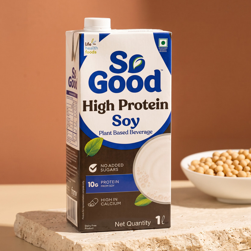 So So good High Protein Soy Plant Based Beverage(1 L) - Flipkart Deal
