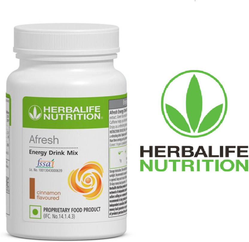 HERBALIFE Afresh Energy Drink Mix - Cinnamon - 50 gms(50 ml)