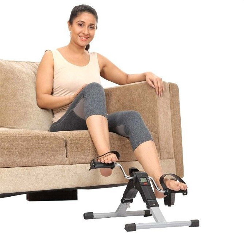 prefacto Mini Cycle Folding Pedal Exercise, Digital Display ,Suitable For Leg And Arm, Mini Pedal Exerciser Cycle