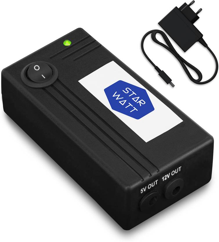 STARWATT WiFi Router MINI UPS Dual Voltage 12V & 5V Output with 12V