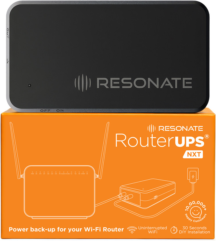 RESONATE RouterUPS NxT CRU12V3A Power Backup for Router