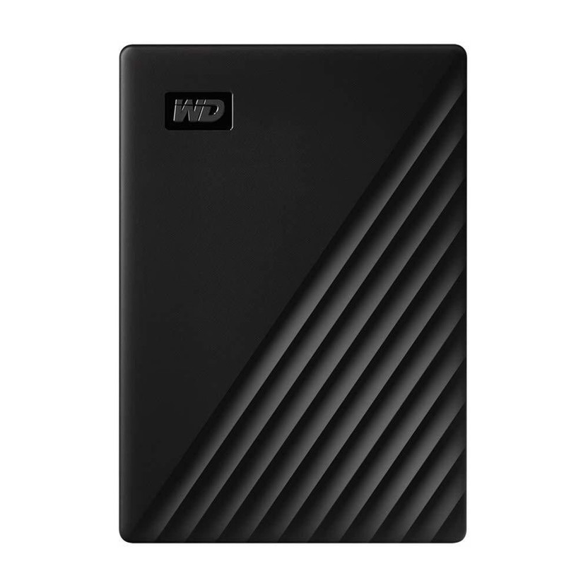 WD My Passport 1 TB External Hard Disk Drive (HDD) 5 GB/s, USB 2.0, USB 3.0 Cable, Compatible with Windows(Black)
