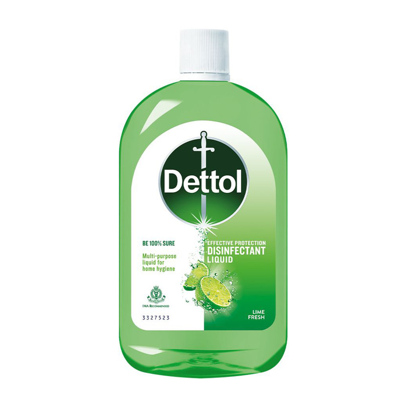 Dettol Liquid Disinfectant Surface Cleaner, Antiseptic for Floor, Kitchen, no Phenyl Lime Fresh(1000 ml)