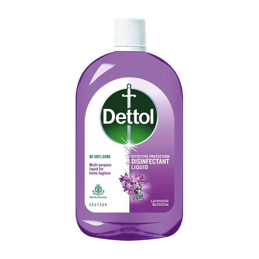 Dettol Liquid Disinfectant Surface Cleaner, Antiseptic for Floor, Kitchen, no Phenyl Lavender Blossom(1000 ml)