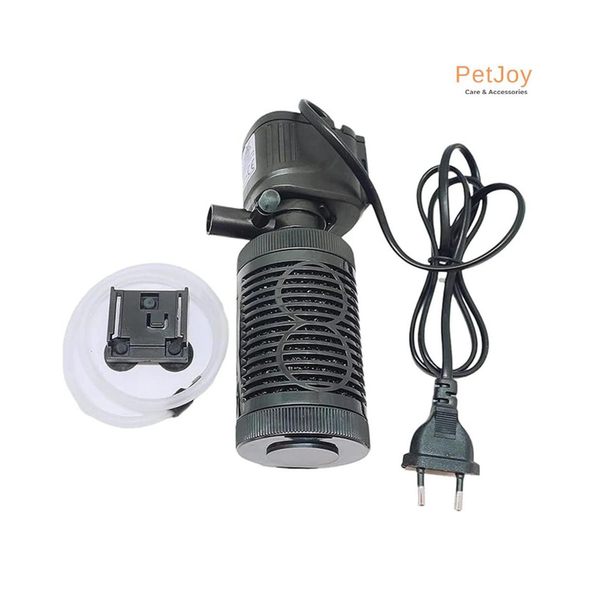 PetJoy 15W Aquarium Filter, Low Power Consumption, Oxygen Filtration, Keep Water Fresh, Power Aquarium Filter(Mechanical Filtration for Salt Water and Fresh Water)