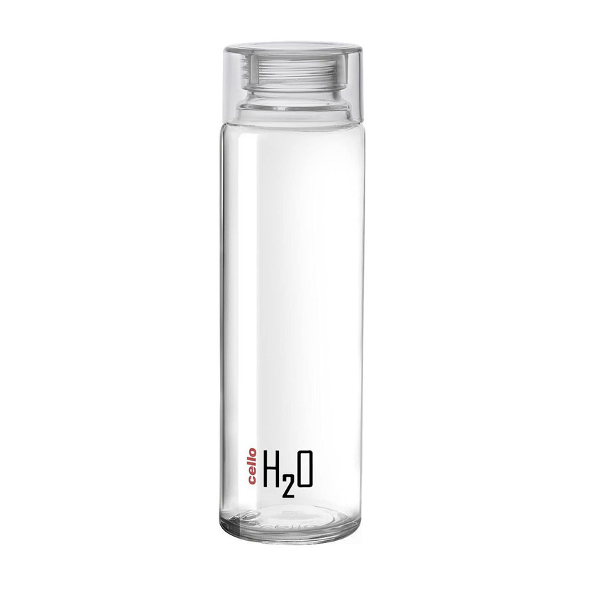 cello by cello h2o glass fridge bottle 1000ml clear 920 ml Glass Bottle(Pack of 1, Clear)