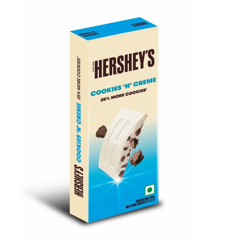 HERSHEY'S Cookies N Creme Chocolate Bar(38 g)