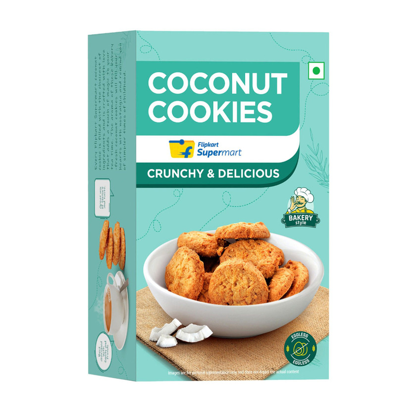 Flipkart Supermart Coconut Cookies(200 g)