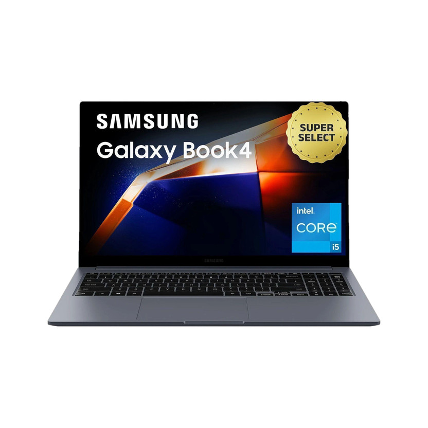 Samsung Galaxy Book4 Metal Intel Core i5 13th Gen 1335U - (8 GB/512 GB SSD/Windows 11 Home) NP750XGJ-KG1IN / NP750XGJ-LG1IN / NP750XGJ-LG6IN Thin and Light Laptop(15.6 Inch, Gray, 1.55 Kg, With MS Office)