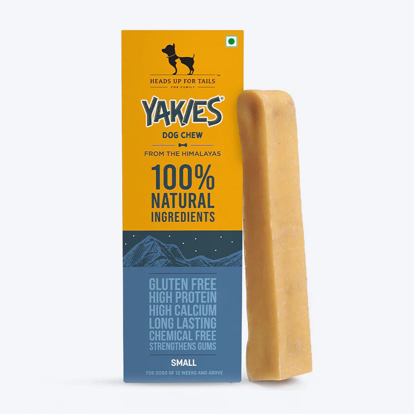 Heads Heads Up For Tails Yakies 100% Natural & Vegetarian Cheese, Milk Dog Chew(25 g, Pack of 1) - Flipkart Deal