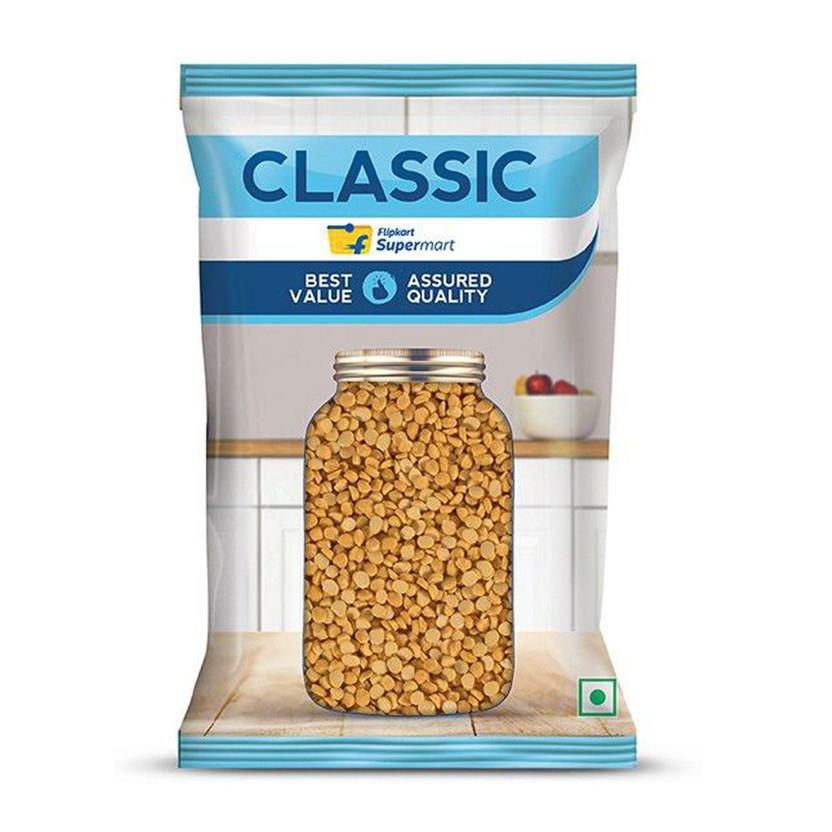 Classic Classic Chana Dal (Split) by Flipkart Grocery(1 kg) - Flipkart Deal
