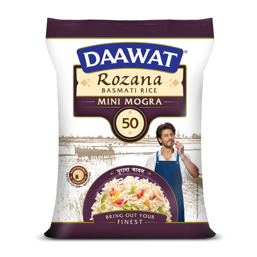Daawat Daawat Rozana Mini Mogra Basmati Rice (Broken Grain)(5 kg) - Flipkart Deal