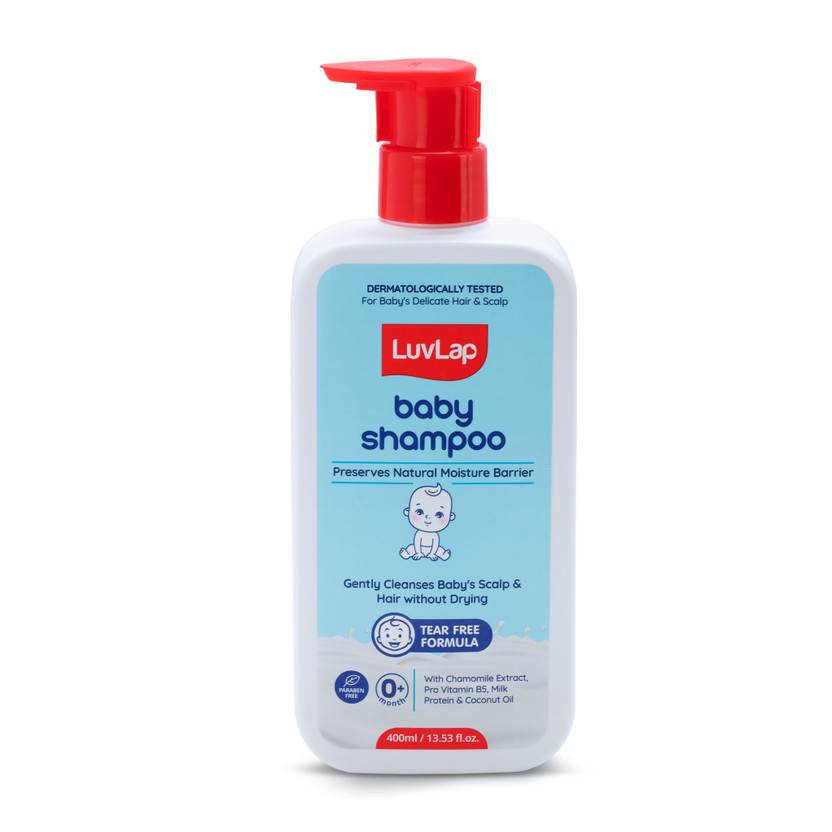 LuvLap LuvLap Milky Soft Baby Shampoo - 400ml, Tear Free Formula, With Milk Protein, Vitamin E(400 ml) - Flipkart Deal