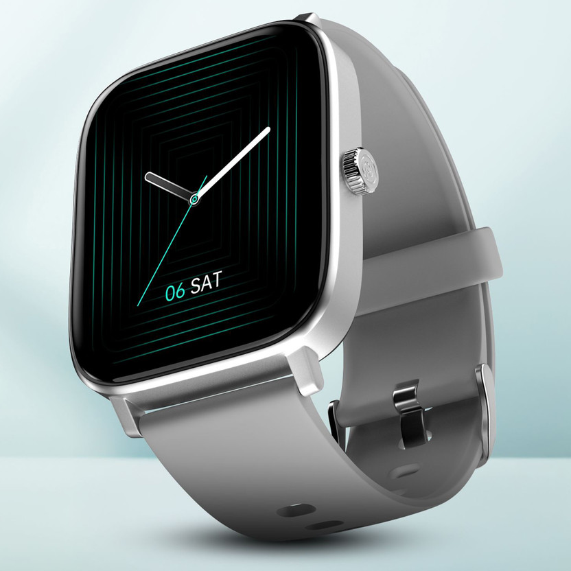 Noise Colorfit Icon 2 1.8'' Display with Bluetooth Calling, AI Voice Assistant Smartwatch(Silver Grey Strap, Regular)