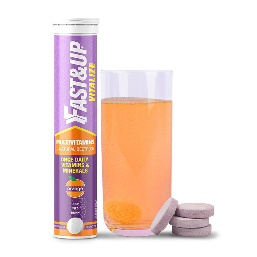 FAST&UP Vitalize Multivitamin For Men & Women-21 Vital Vitamins&Minerals For Daily Health(20 Tablets)