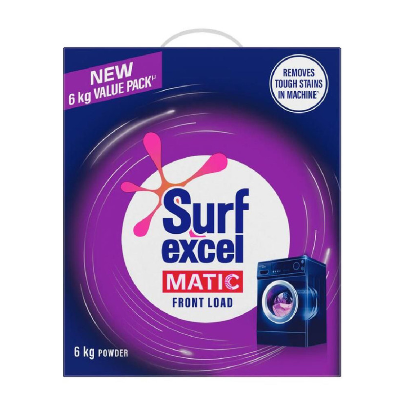 Surf excel Matic Front Load Detergent Powder(6 kg)